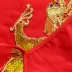 Belly nam nam phong cách Trung Quốc phong cách quốc gia natal đỏ bông lớn kích thước ấm bụng đồ lót bụng người lớn - Bellyband