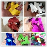 Кусок бесплатной доставки, накачанный шарик, золотой и серебряный порошок, блестящая бумага, алюминиевая фольга, блестка бумага цветочниц, бросающая рука рука, бумага для радужной машины