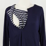 Осеннее японское платье для беременных для кормящих грудью для отдыха для выхода на улицу, свободный крой, большой размер