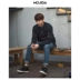 "Bây giờ" áo len nam xu hướng mới của nam giới Hàn Quốc áo len dệt kim thanh niên màu tinh khiết Hàn Quốc-50979 - Cardigan