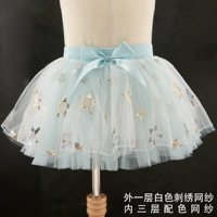 Синие блестки для ногтей