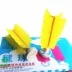 Xinjian thương hiệu trò chơi Ryukyu XJ306 bóng đá đặc biệt tiêu chuẩn đá cầu vàng miếng đệm nhựa pad 毽 - Các môn thể thao cầu lông / Diabolo / dân gian