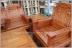 Tất cả các ghế sofa gỗ kết hợp phòng khách Nam Elm Ming và Qing triều cổ nguồn tài chính cổ lăn trang trí đồ nội thất - Bộ đồ nội thất tủ trang trí phòng khách Bộ đồ nội thất