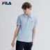 FILA Fila Áo sơ mi nam dệt kim nam chính thức 2019 Mùa hè Mới có cổ áo có cổ ngắn - Áo polo thể thao áo polo họa tiết Áo polo thể thao