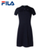 Fila Fila nữ 2018 mùa hè mới thể thao dài ăn mặc áo trùm đầu | F51W828309F áo lining nữ chính hãng Trang phục thể thao