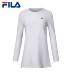 Fila Fila đầm đan màu đơn giản thể thao thời trang đầm | 26743202 bộ quần áo adidas nữ mùa hè Trang phục thể thao