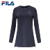 Fila Fila đầm đan màu đơn giản thể thao thời trang đầm | 26743202 bộ quần áo adidas nữ mùa hè Trang phục thể thao