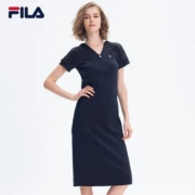 Fila Fila nữ 2018 mùa hè mới thể thao dài ăn mặc áo trùm đầu | F51W828309F