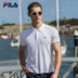 Fila fila người đàn ông 2018 mùa hè mới thể thao giản dị ngắn tay áo polo áo sơ mi t- shirt | f11m828114f áo polo nam trang Áo polo thể thao