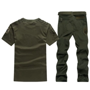 Quân đội hoang dã phù hợp với bộ đồ ngoài trời nam mùa hè lực lượng đặc biệt đào tạo đồng phục leo núi ngụy trang đồng phục huấn luyện quân đội - Những người đam mê quân sự hàng may mặc / sản phẩm quạt quân đội
