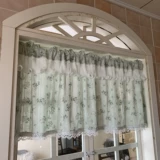 Корейская ретро кофейная штора, ткань, в американском стиле, европейский стиль, из хлопка и льна