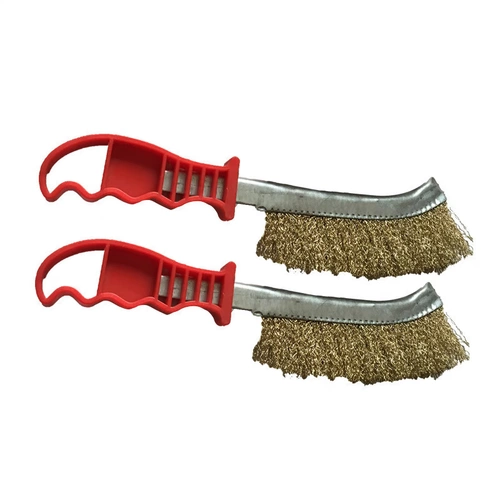 Медная стальная проволка, пластиковая щетка
