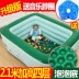 Bể bơi trẻ em gia đình quá khổ bơm hơi trẻ nhỏ dày có thể gấp lại trong nhà trẻ em tắm xô bơi - Bể bơi / trò chơi Paddle
