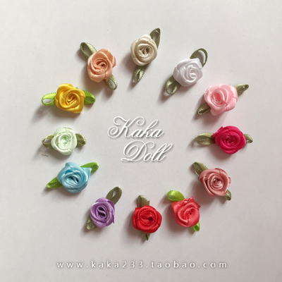 taobao agent Small doll, clothing, 5 pieces, 15mm, roses, 10 pieces