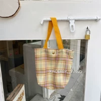Свежая милая брендовая небольшая сумка, барсетка, тканевый мешок, Южная Корея