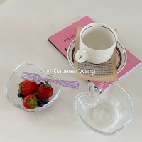 Корея ins та же яблочная мини -чаша в форме Mini Glass маленькая миска минимальная миска для йогурта овсяной миска фруктовой салат миска