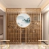 Trung Quốc màn hình tròn hàng rào hiên nhà nhà vách ngăn gỗ phòng khách phòng khách đơn giản hiện đại vách ngăn màn hình - Màn hình / Cửa sổ Màn hình / Cửa sổ