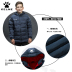 KELME Karl MỸ chính hãng thể thao cotton nam giới và phụ nữ trẻ em mùa đông đào tạo ngắn dày coat cotton quần áo áo phao dáng dài cho bé gái Quần áo độn bông thể thao