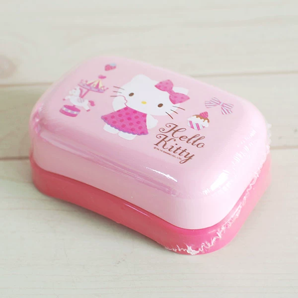 Hello kitty, импорт мультяшное мыло держатель, сушилка, корейский стиль