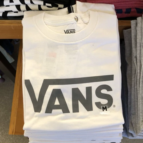Vans, летняя корзина для покупок для отдыха, классическая модная футболка, короткий рукав
