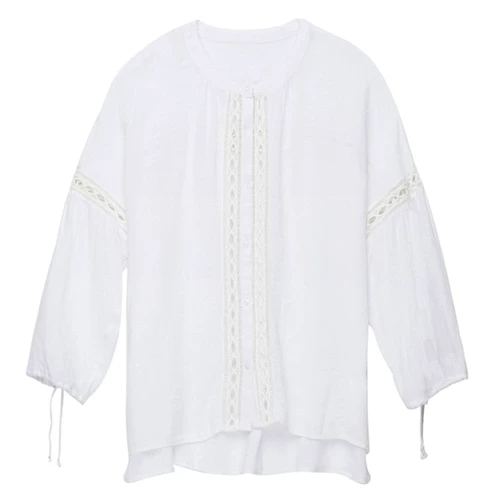 Пляжная одежда для защиты от солнца, белая рубашка, купальник, нагрудник, куртка, оверсайз