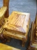 Jinsi Nanmu Warring States Sofa đầu voi 6 bộ Set 12 miếng đặc biệt Bộ bàn ghế gỗ gụ - Bộ đồ nội thất Bộ đồ nội thất