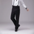 Quần tây nam phiên bản Hàn Quốc của quần phù hợp thẳng hợp xướng hiệu suất quần nam quần âu Suit phù hợp