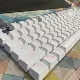 1 комплект белых пудровых клавиш