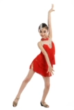 Высоко -выходные латиновые танцевальные соревнования одежда черная пруд латинская танцевальная юбка латиноамериканская танцевальная юбка течь Su конкуренция латинский танец