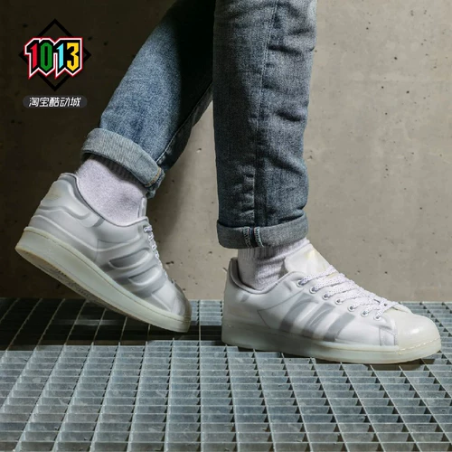 Adidas Triples Superstar Мужская и женщина классическая раковина Shell Head Shoes H00196 00197 FX4322