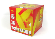 Мяч для сепак такро 太仓新健牌仿藤条新品手工编制男女红色棕藤球东南亚脚踢比赛考试