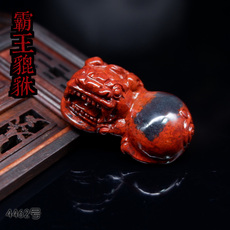 Украшения на шею 桂林鸡血玉貔貅霸王貔貅吊坠鸡血石男女款比丘4462