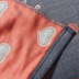 Bông rửa gạc gối khăn cặp thanh lịch bốn lớp bông sợi tổng hợp bao gồm khăn thời trang mềm breathable gối khăn Khăn gối