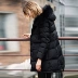 Jin Yujie 2018 mùa đông mới cho phụ nữ giải phóng mặt bằng chính hãng giải phóng mặt bằng lông dày áo khoác nữ dài 7B5365