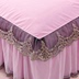 Hàn Quốc phiên bản của công chúa giường ren váy mảnh duy nhất Simmons màu rắn giường bìa 1.5m1.8 mét không trượt giường trải tấm mùa hè Váy Petti