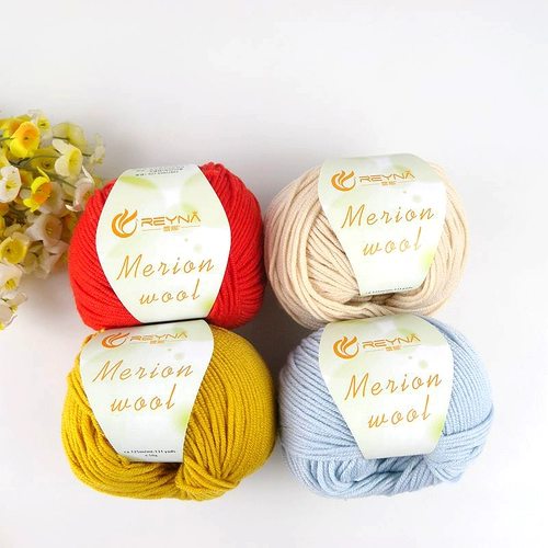 Barulan Beautiful Wlab Wool Lena Merino Wool в грубой игле, красивая шерсть нанорона