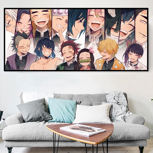 Призрак эсминец бриллиантовой живопись 2023 Новая мультипликационная аниме гостиная спальня спальня кровати 5d Dot Diamond Cross Stitch Full Diamond