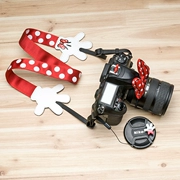 Hãy bên cạnh điểm 爱米妮米奇波 đơn dây đeo Panda vi vi trục Phụ kiện máy ảnh kỹ thuật số dây đeo máy ảnh SLR - Phụ kiện máy ảnh DSLR / đơn