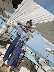 Bà Qian CHINSTUDIO hem thắt nút dài tay voan áo sơ mi nữ mùa hè bến cảng hương vị retro chic kem chống nắng áo sơ mi