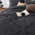 Mỹ phong cách cotton mật độ cao dệt thêu vi tính màu quilting là mùa hè mát điều hòa không khí tấm ga trải giường ba mảnh bộ Trải giường