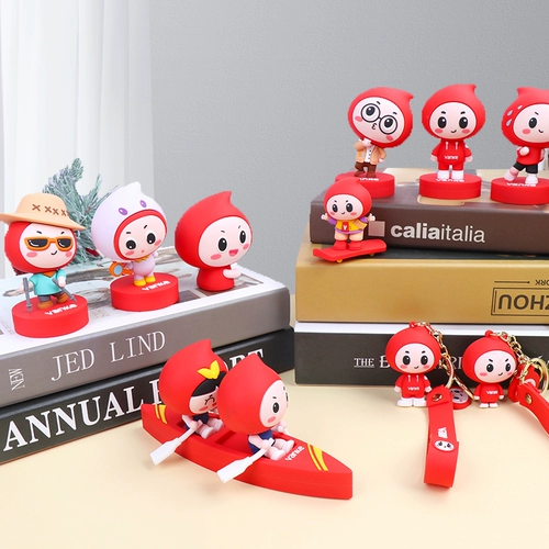 Трехмерный мультяшный универсальный держатель для телефона из ПВХ, делается под заказ, с печатью вашего логотипа, подарок на день рождения