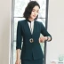 2018 mùa hè mới chuyên nghiệp mặc của phụ nữ phù hợp với thời trang váy tính khí phỏng vấn tay áo làm việc quần áo nữ phù hợp với các kiểu bộ vest nữ trẻ trung Business Suit
