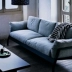 sáp dầu nordic sofa da retro LOFT ánh sáng sắt wrought hiện đại nhỏ gọn ghế sofa da cao cấp lớp đầu tiên của da ba-bit - Ghế sô pha Ghế sô pha