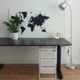 Ikea, креативный современный и минималистичный светодиодный торшер для гостиной для спальни, настольная лампа для кровати, защита глаз