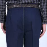 Демисезонные хлопковые износостойкие джинсовые штаны для работы, защита от ожогов, свободный крой, рабочая одежда, большой размер