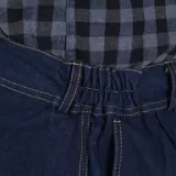 Демисезонные хлопковые износостойкие джинсовые штаны для работы, защита от ожогов, свободный крой, рабочая одежда, большой размер