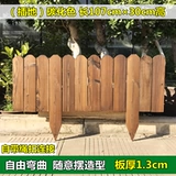 Анти -коррозионное деревянное ограждение.