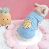 Летняя одежда для домашних животных Fato Dog Pure Cotton Hetchable Vest Skunari Corki 2 бесплатная доставка