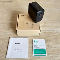 Aukey Black PD65 Ватт азот 镓 PA-B3 зарядное устройство для зарядного устройства