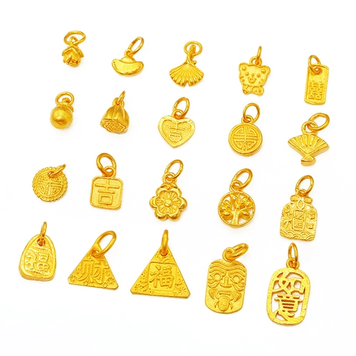 Золотой браслет ручной работы, золотая подвеска, аксессуары, DIY